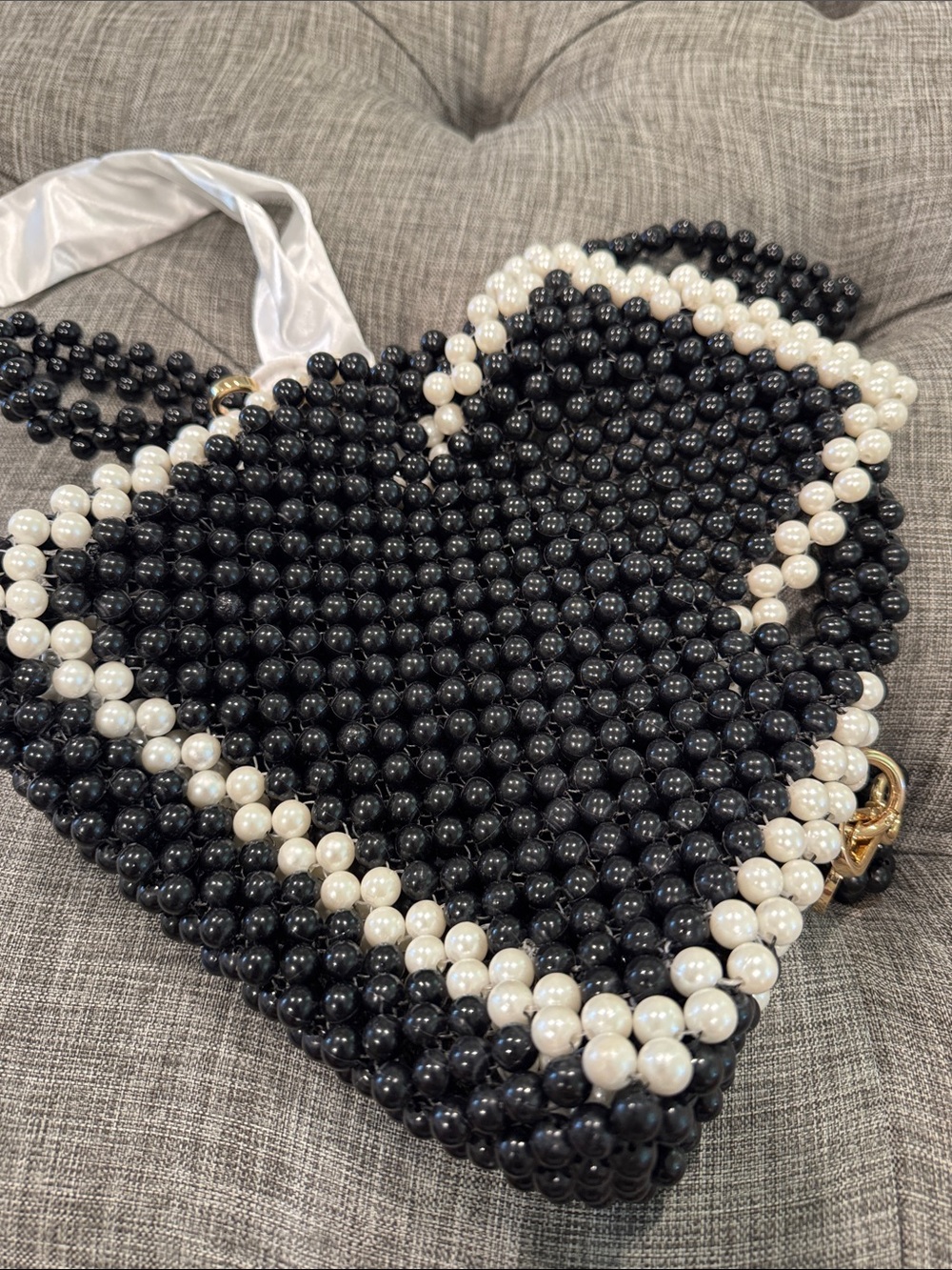 Kate Spade Bag Black White Beaded Target Limited Edition Sold Out Mini Crossbody - Picture 10 of 17